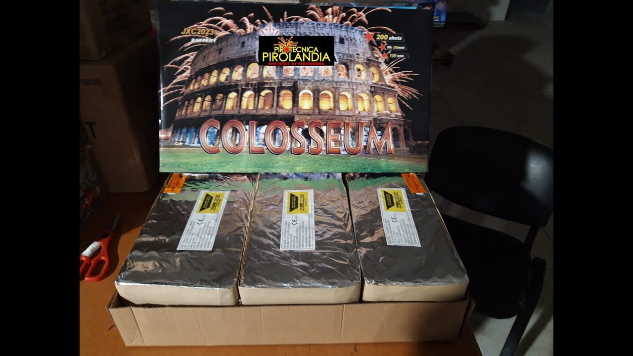 COLOSSEUM 200 colpi - Pirotecnica PIROLANDIA