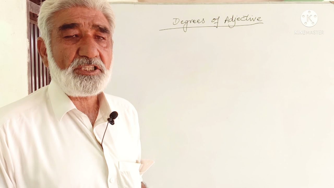 Lecture 8 Today's class about Degrees of Adjective In Pashto |Azad Academy bjr|