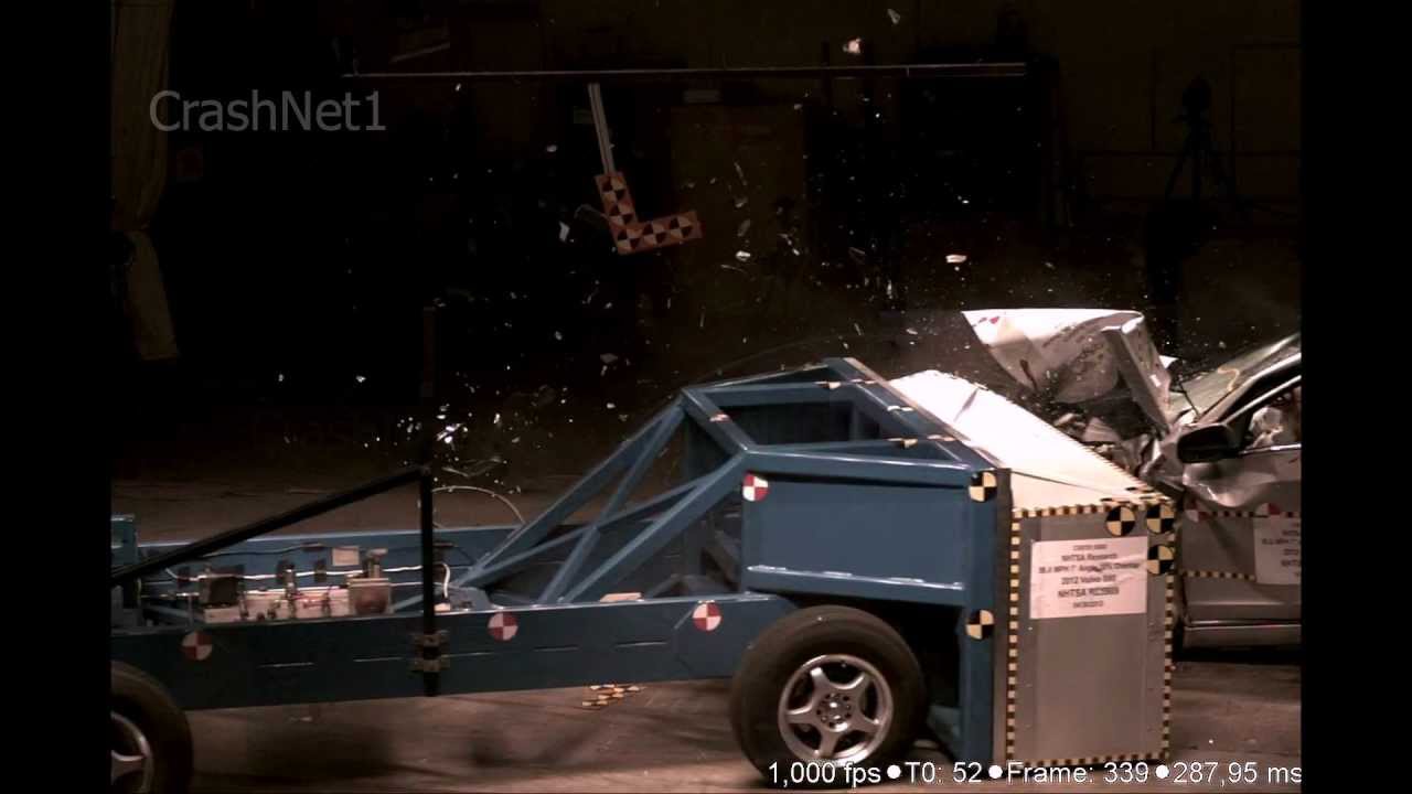 Volvo S60 | 2012 | 20% Small Overlap Crash Test | NHTSA | CrashNet1