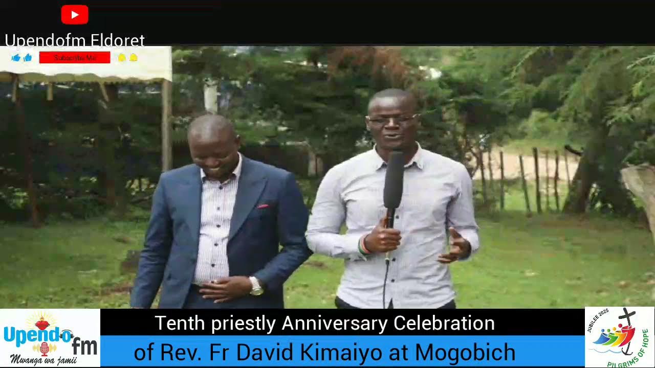 Tenth priestly Anniversary of Rev. Fr David Kimaiyo at Mogobich- Lelwak Parish