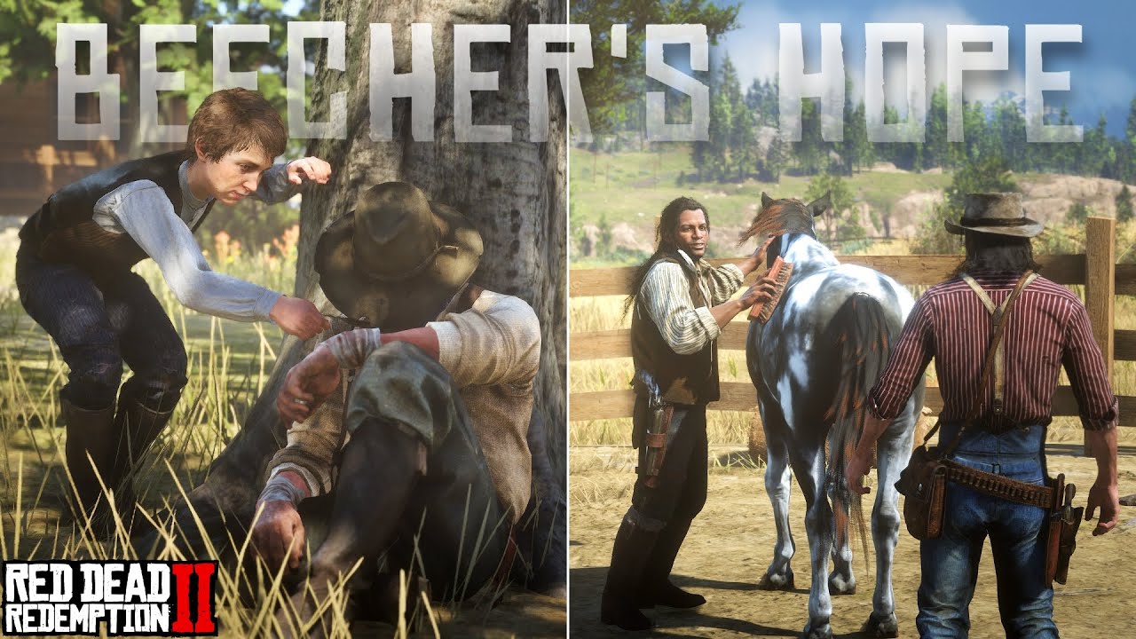 All Unique Encounters at Beecher's Hope (Red Dead Redemption 2)