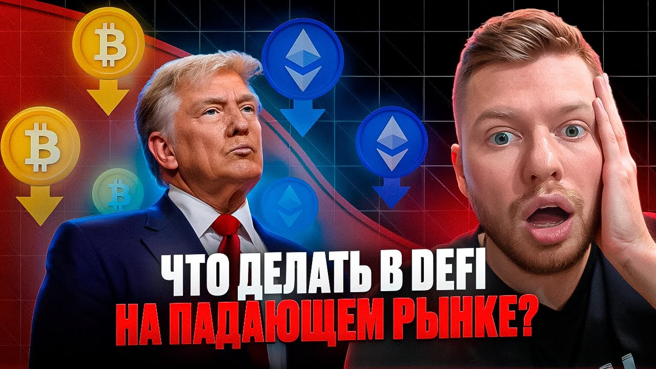 Что делать в DeFi на падающем рынке крипты? Пошаговый гайд от А до Я