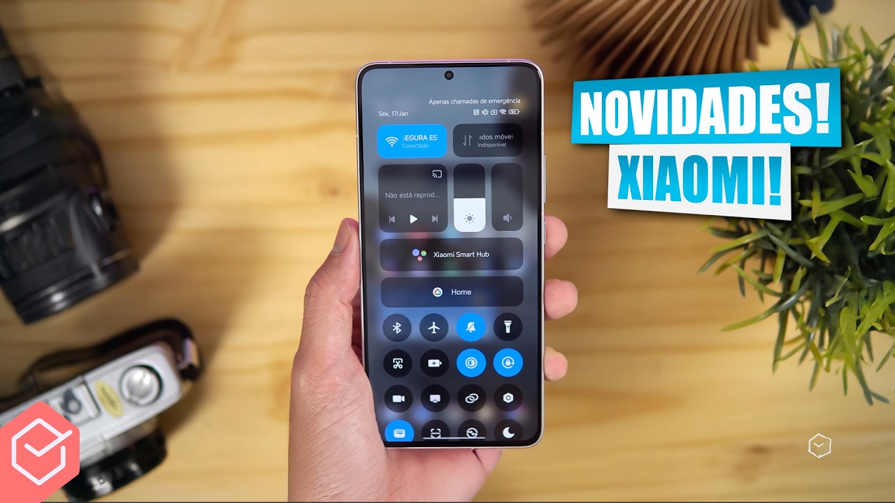 CHEGOU HYPEROS 2.0 ( a nova MIUI) nos CELULARES XIAOMI! VEJA todas as NOVIDADES!