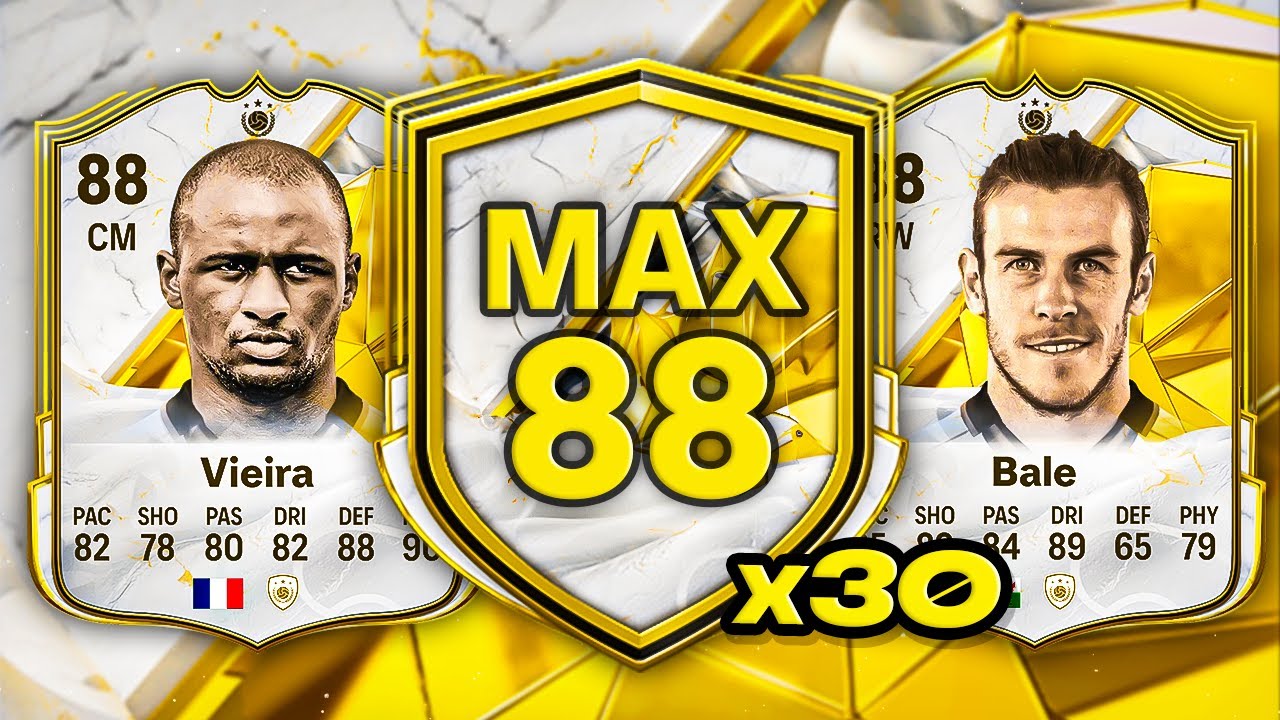 30x MAX 88 ICON PACKS! 🚨 FC 25 Ultimate Team