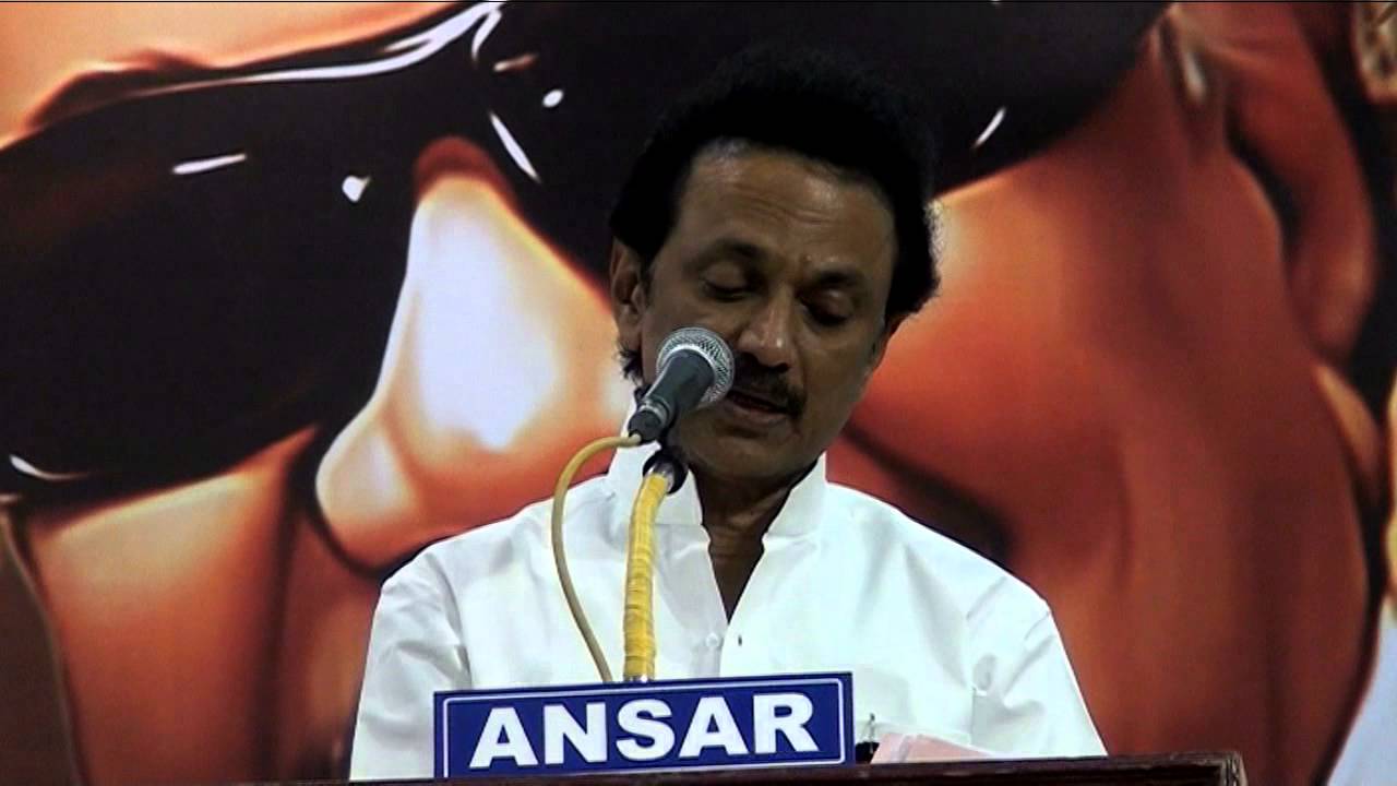 DMK treasurer MK Stalin condemns a section of the news reporters for unfair practices.