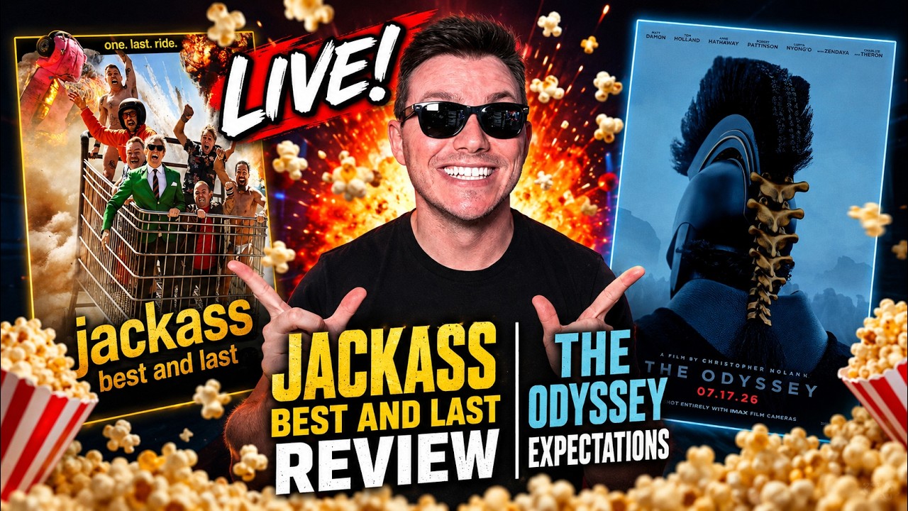Nolan&rsquo;s The Odyssey Expectations + Jackass Best and Last | Movie Talk Live!