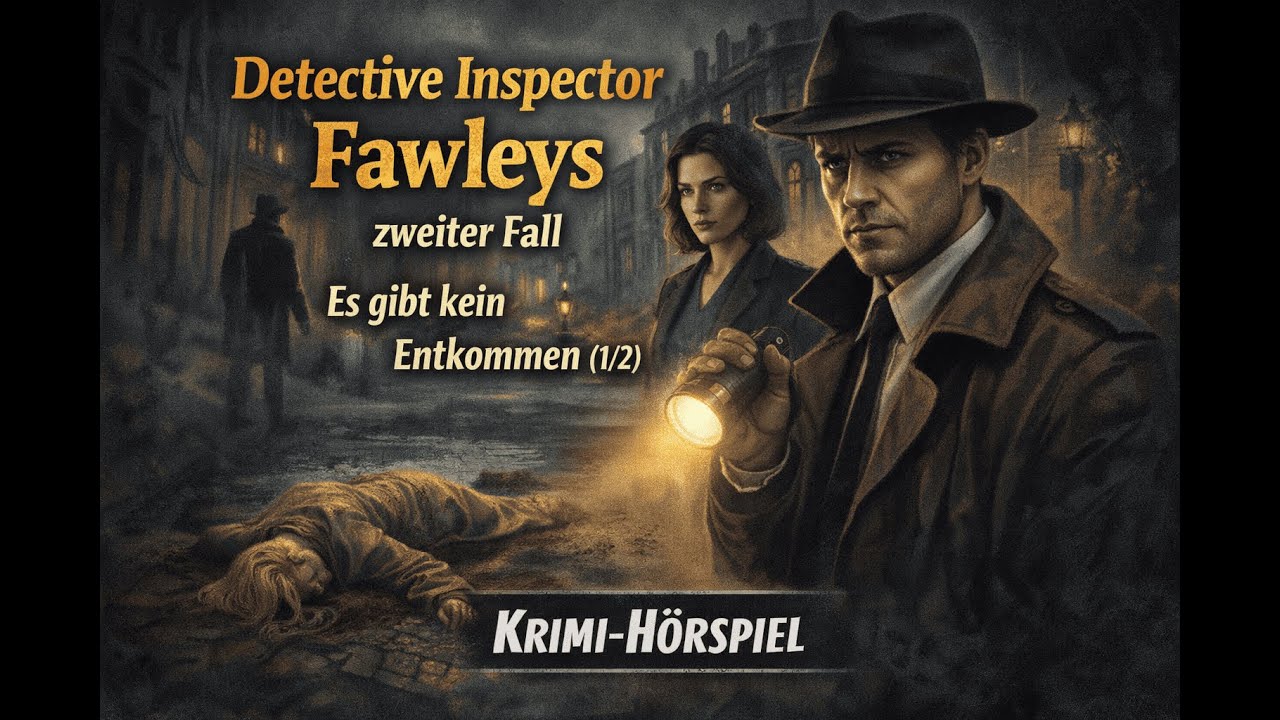 Krimi-Hörspiel | Detective Inspector Fawleys zweiter Fall – Es gibt kein Entkommen (1/2)