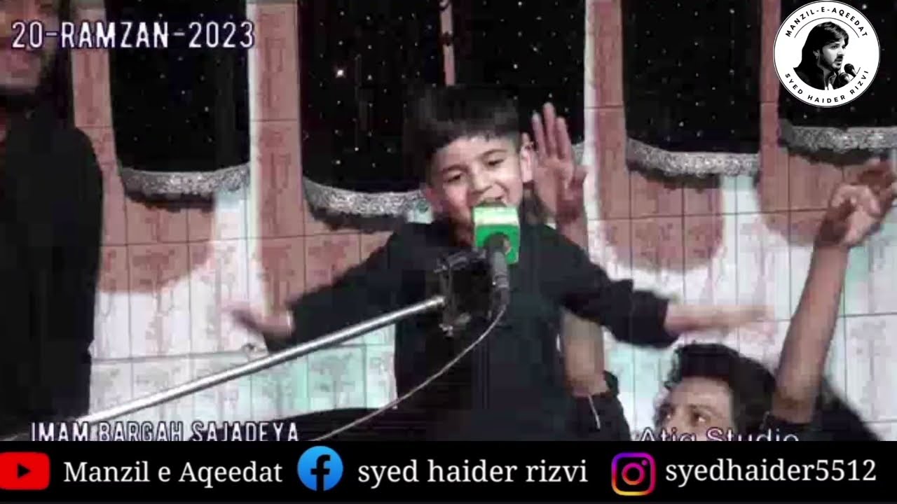 Syed marzooq murtajiz rizvi / dhrampura lahore shaheed