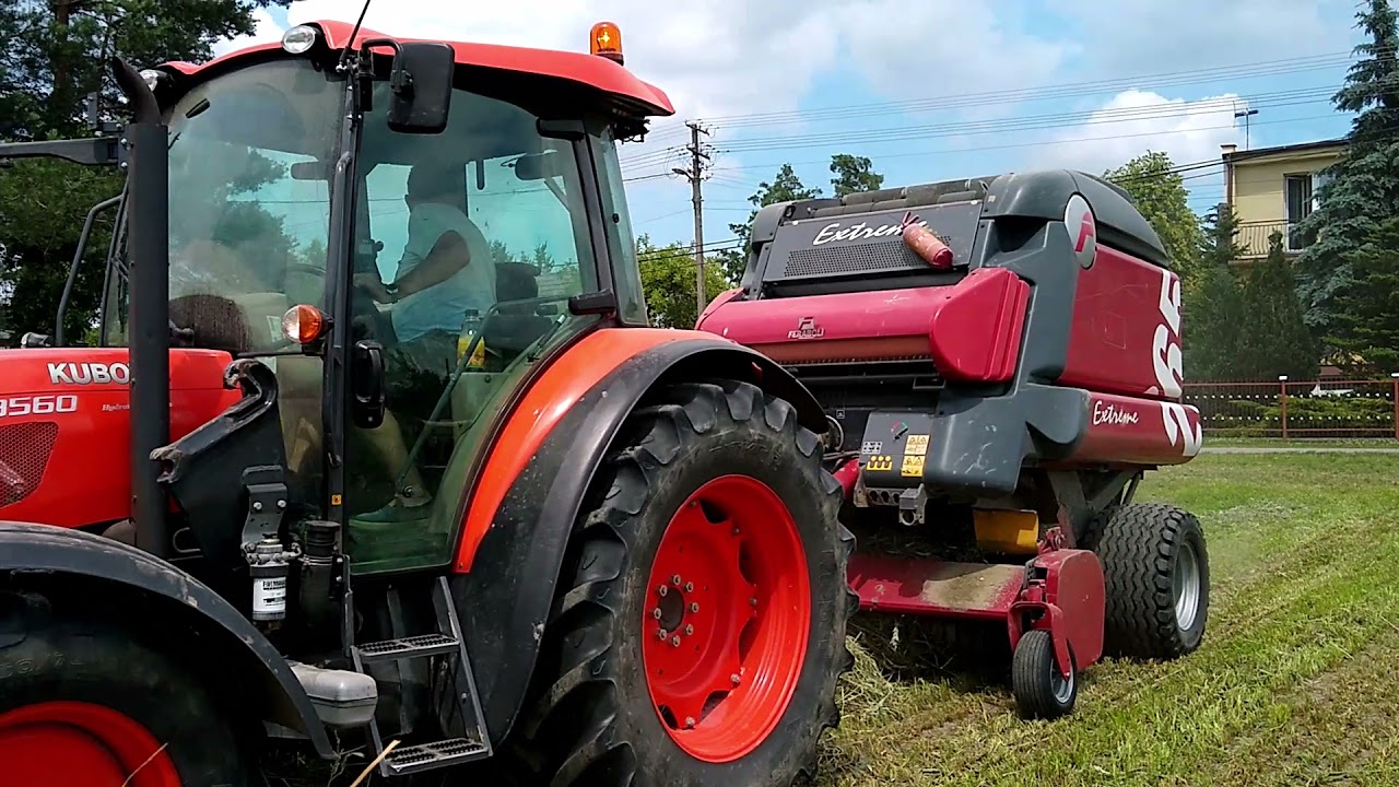 Sianokiszonka!!!Ursus C-360 3P, T-25 & kubota 8560+feraboli 265.