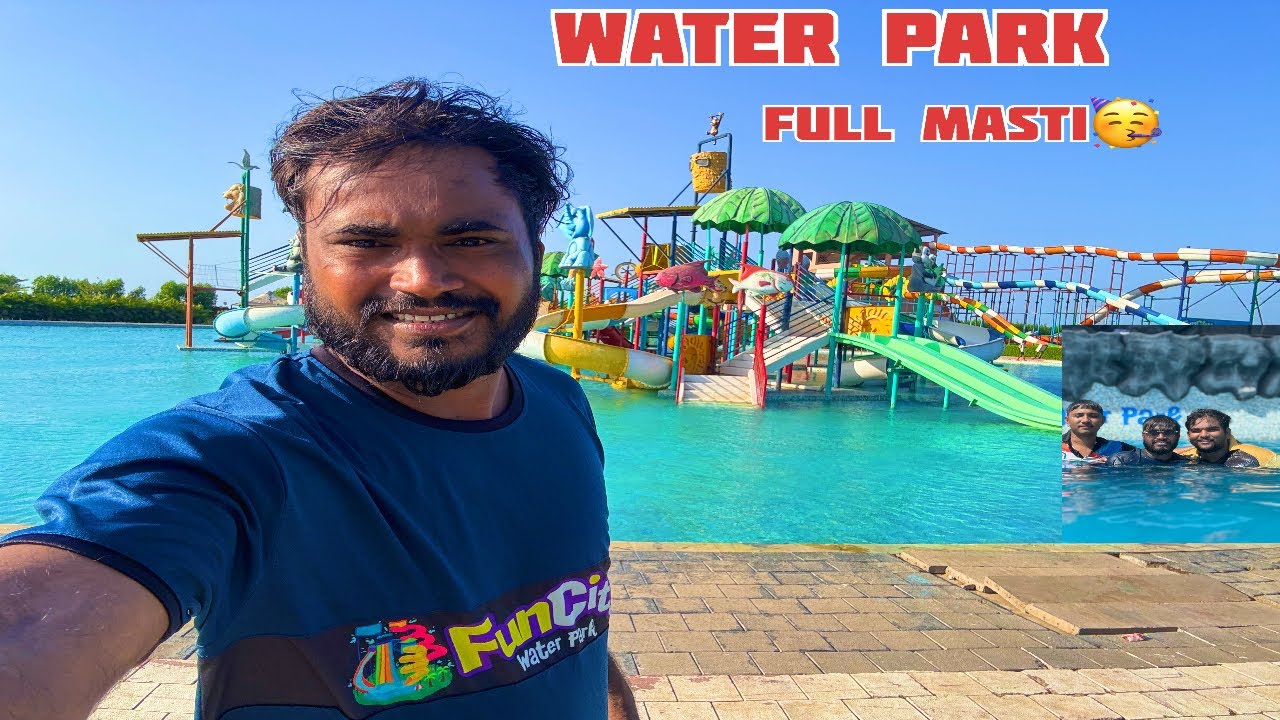 Water park Full masti with Friend🥳😍||              Fun city waterpark surat||