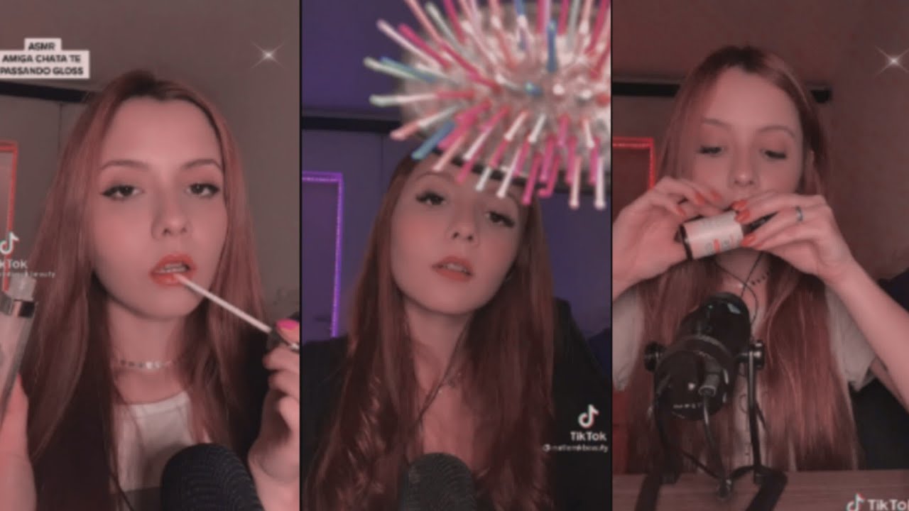 ⭐Asmr Natie makeup vídeos by tiktok ⭐