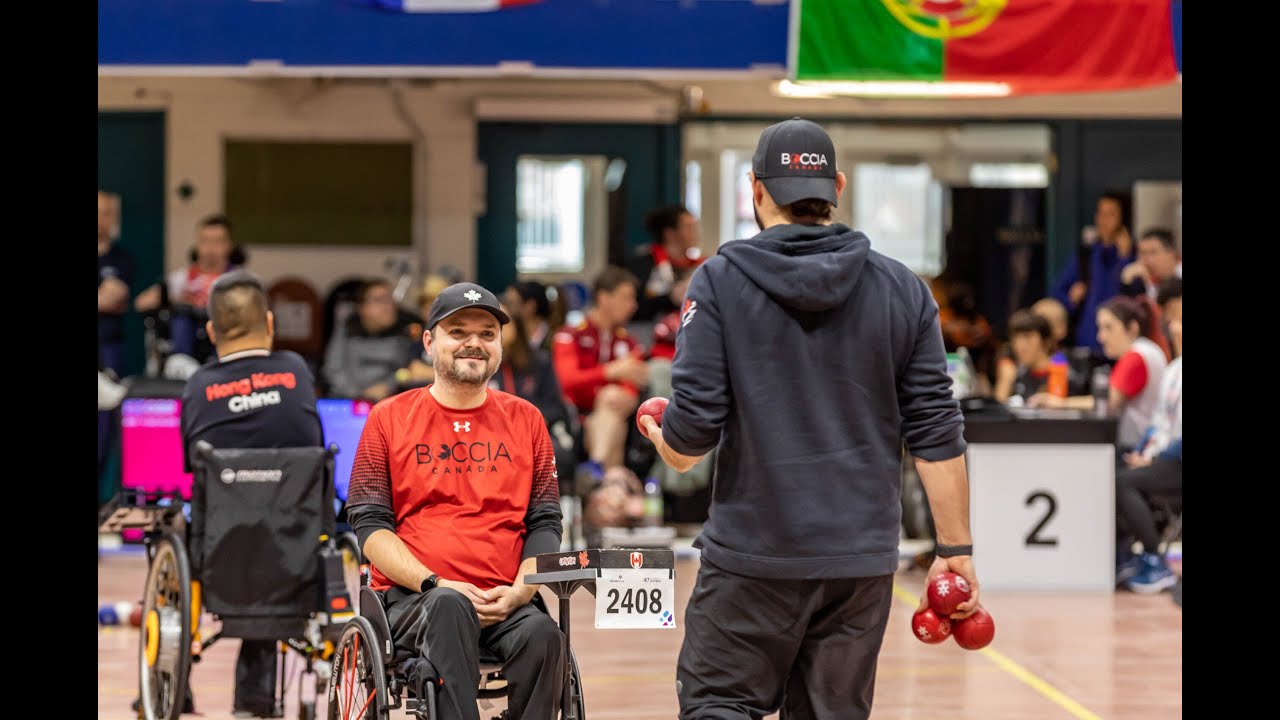 Iulian Ciobanu CAN vs Shunsuke Uchida JPN (2023 Montréal World Boccia Cup)