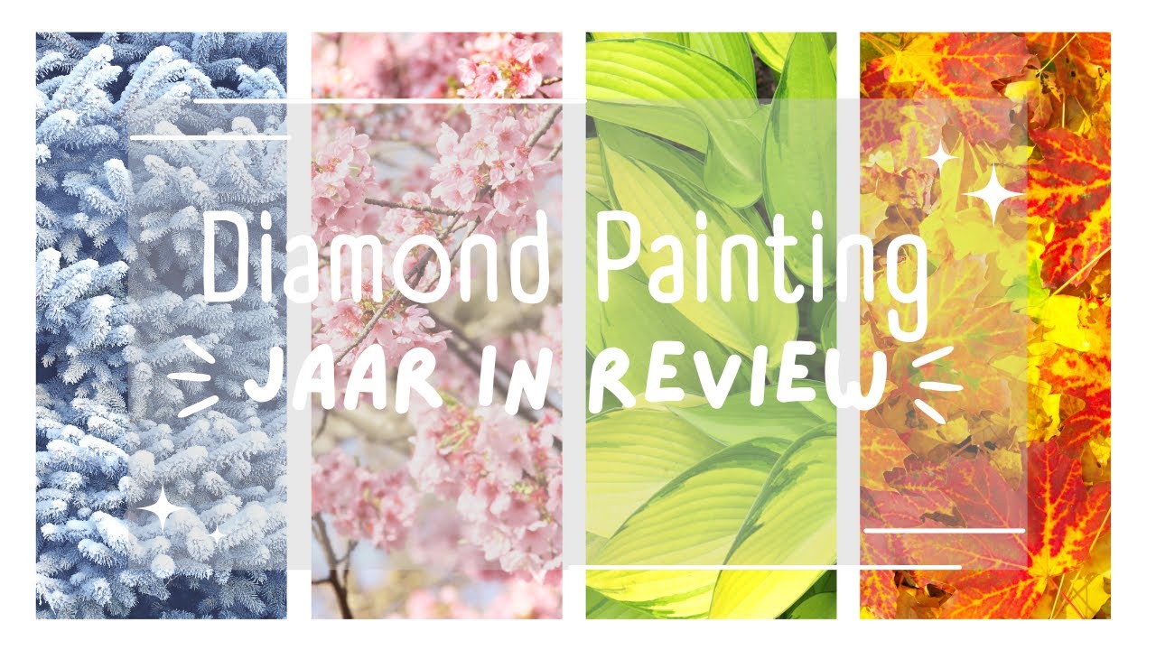 Alle DIAMOND PAINTINGS die ik maakte in mijn tweede jaar!!