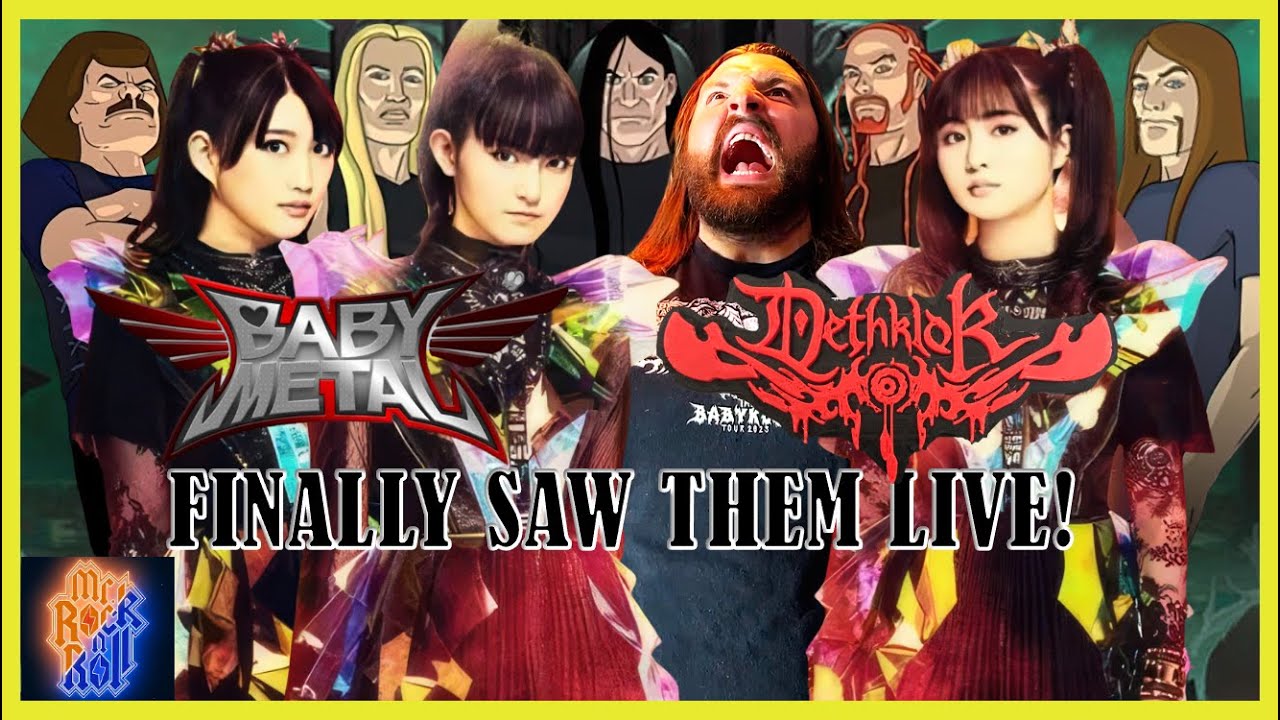 Впервые вижу BABYMETAL и DETHKLOK на концерте! | Сочные подробности!!!