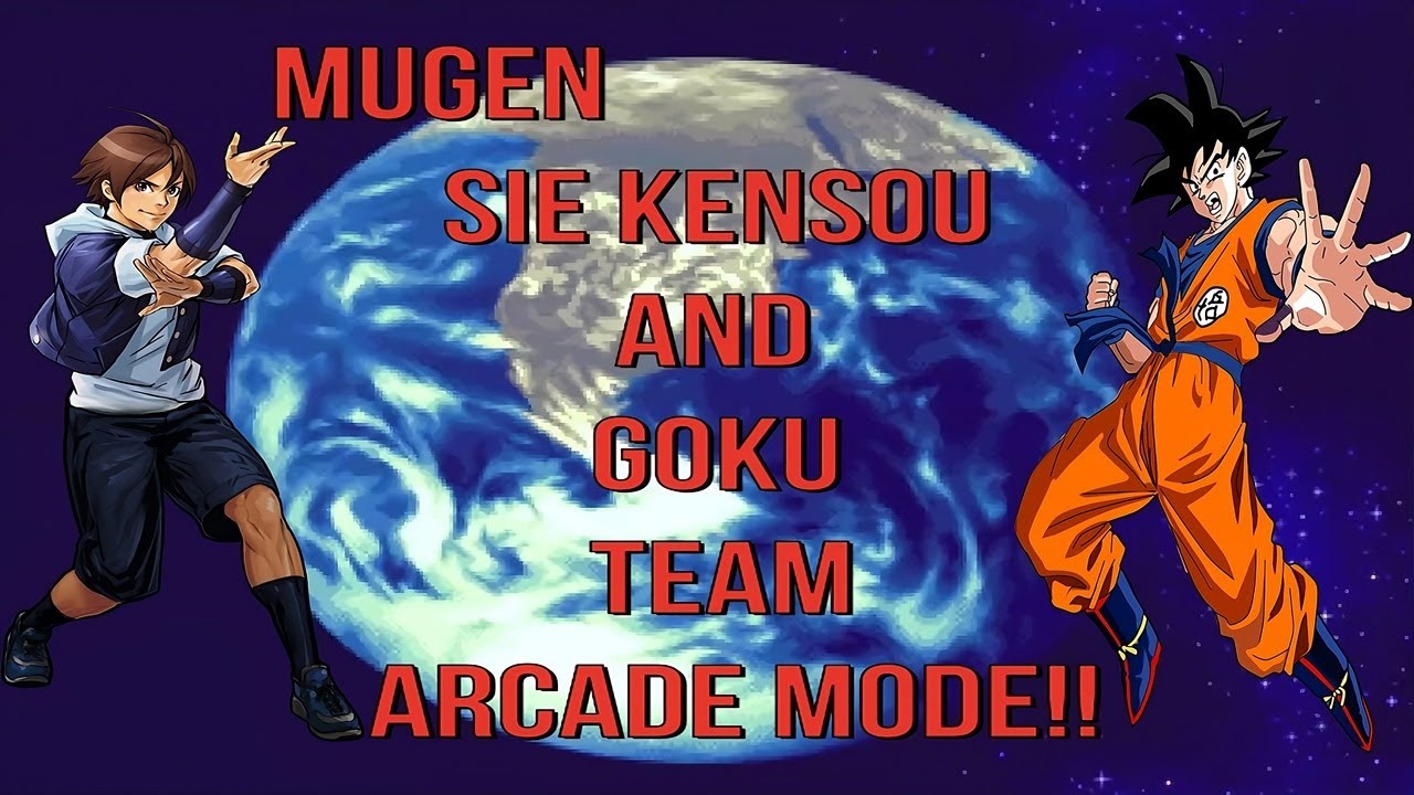 MUGEN Sie Kensou (Pots) And Goku (Pots) Longplay!!