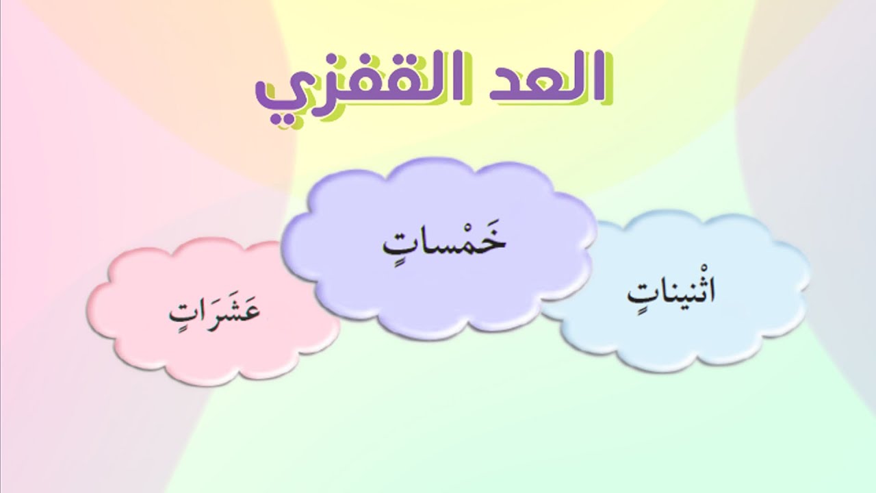 العد القفزي: اثنينات ، خمسات ، عشرات - رياضيات - الصف الأول الابتدائي - الفصل الدراسي الثالث