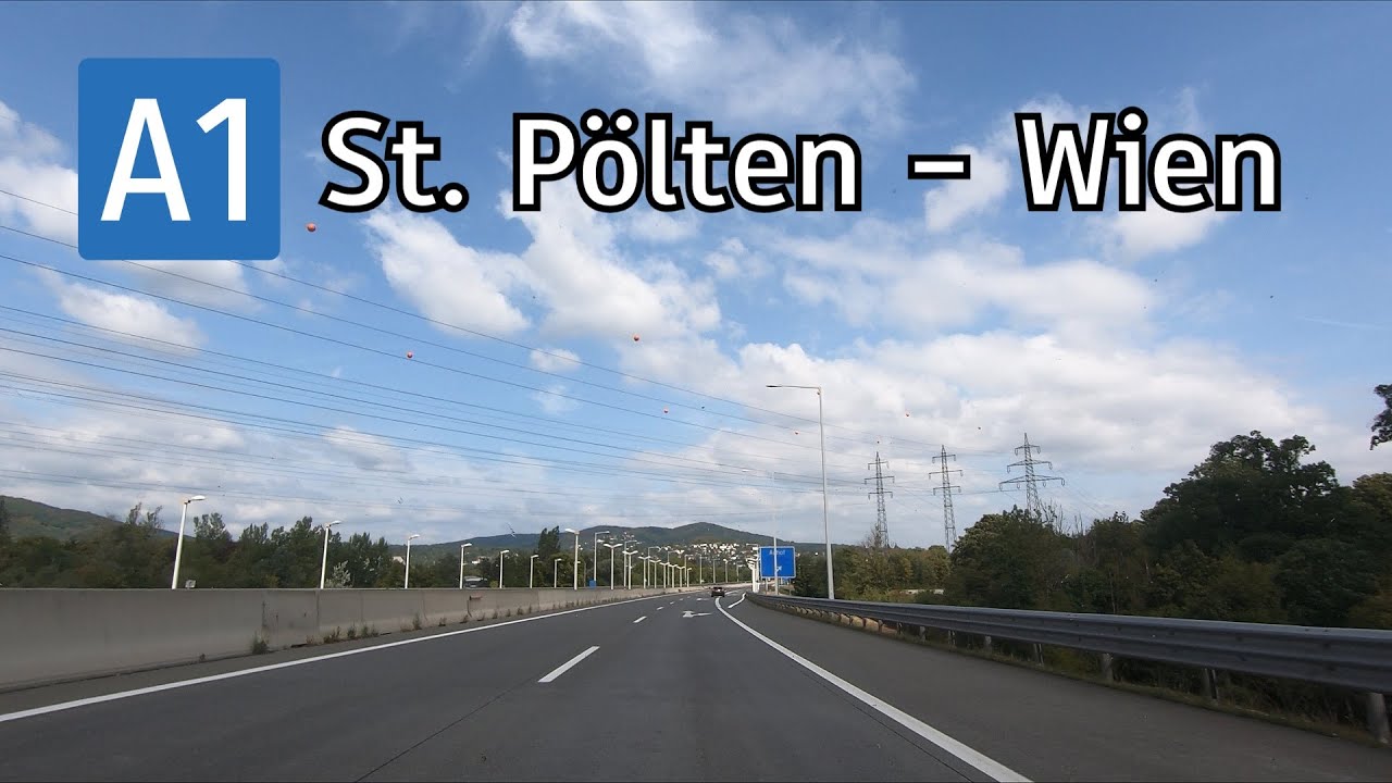 Austria: A1 St. P&ouml;lten - Wien (West Autobahn)