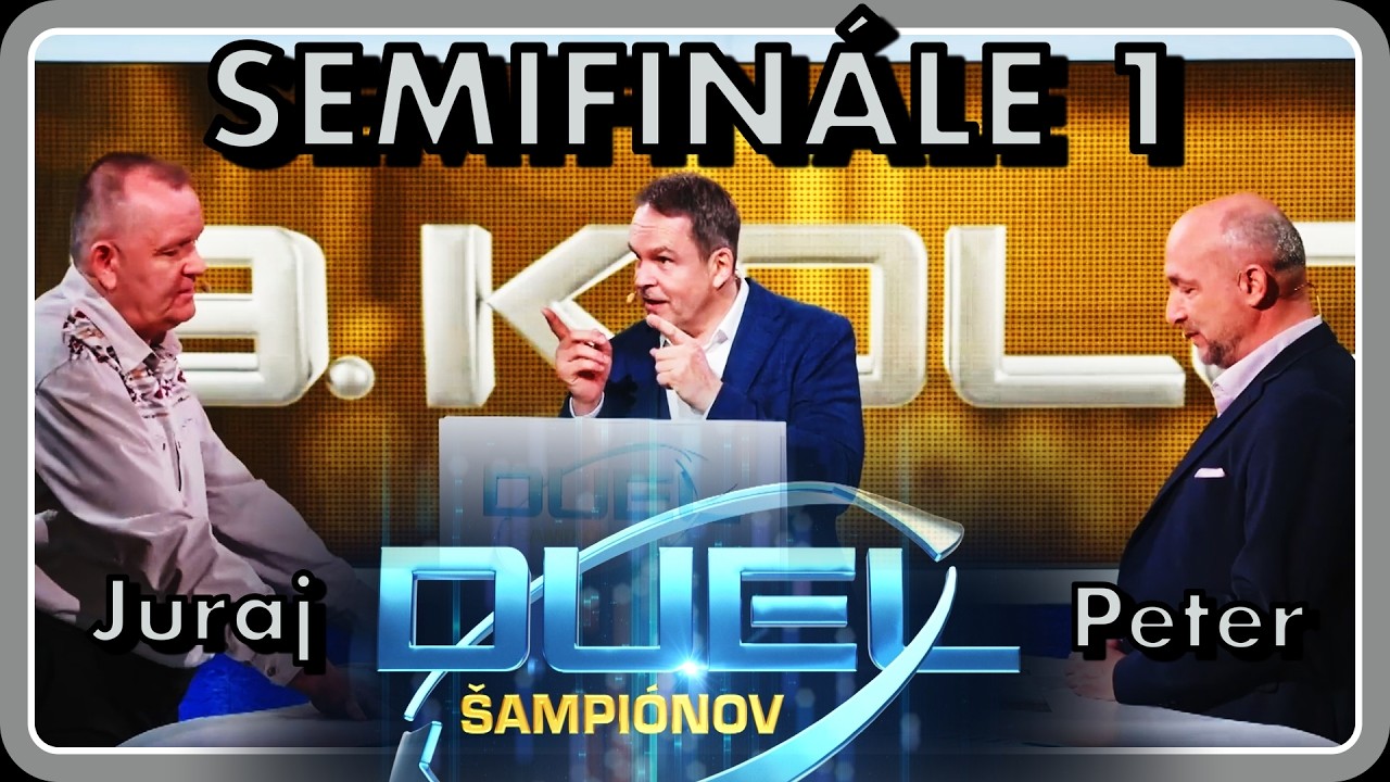 SEMIFIN&Aacute;LE 1 [Juraj vs. Peter]
