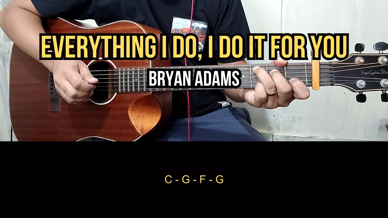 (Everything I Do) I Do It For You - Bryan Adams | Guitar Tutorial