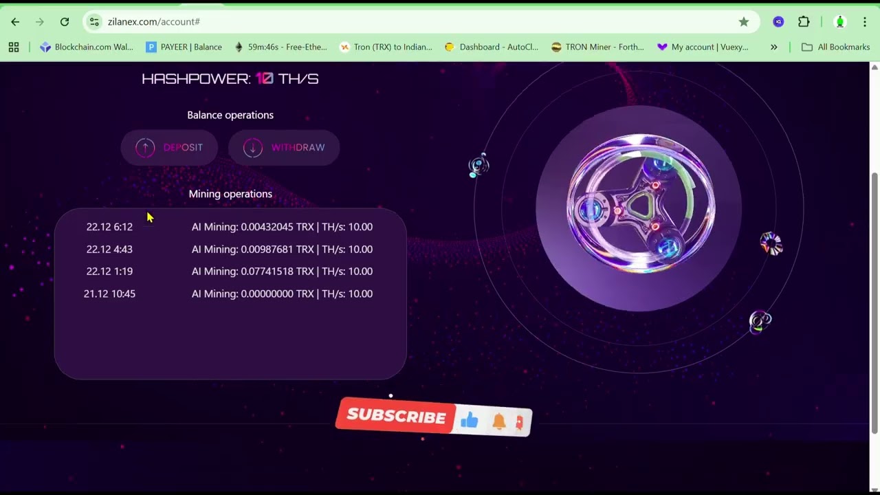 New Free Cloud Mining 2026! 🚀 Get 500 GH/s Power on Zilanex (Live Setup)