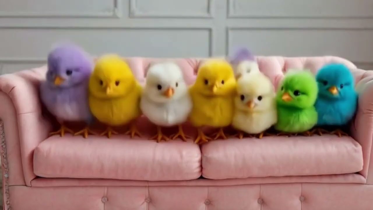 Beautiful baby chicks _Cute chick video _Adorable chick sound