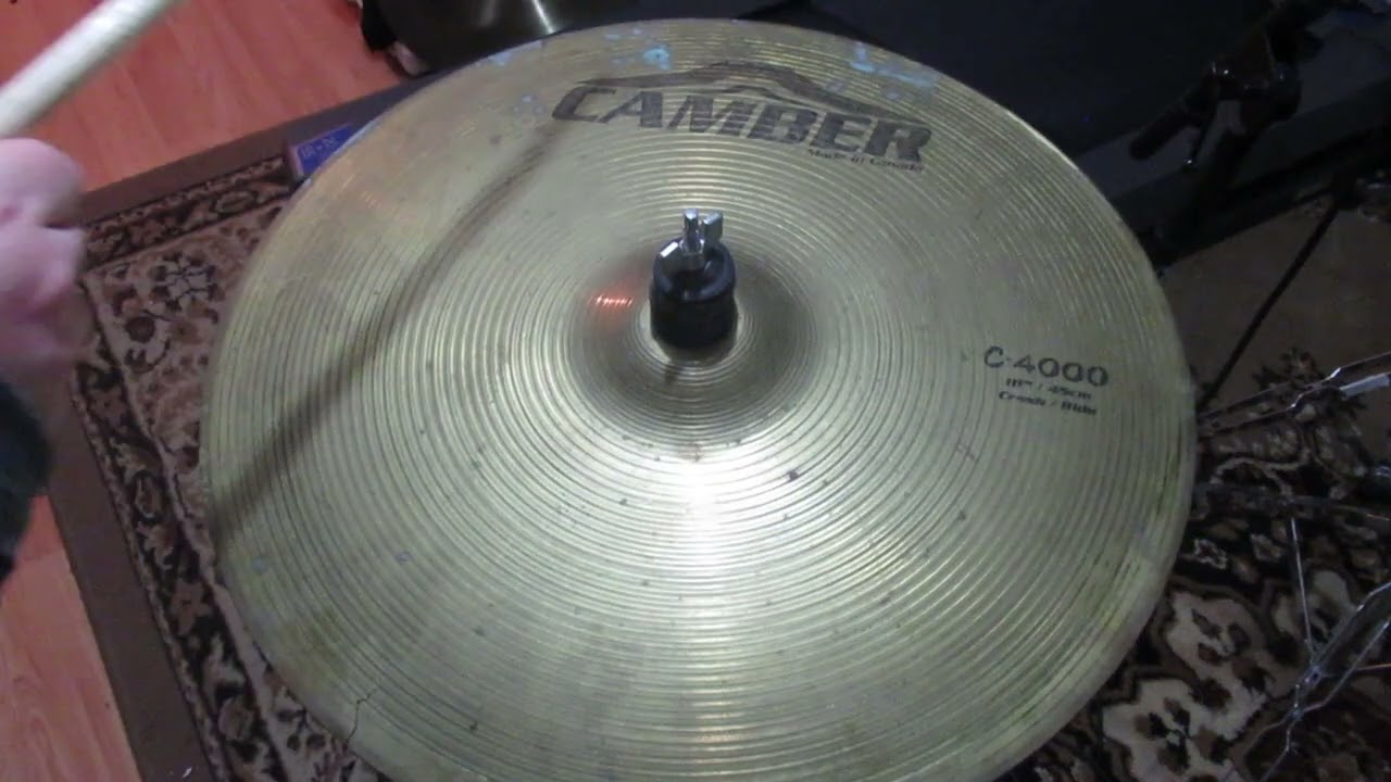 Test - Camber C-4000 Crash/Ride Cymbal