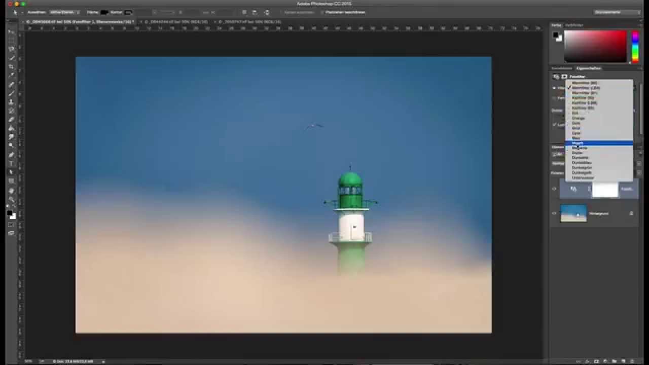 Fotologbuch lernt Photoshop Folge 13 - Einstellungsebene Fotofilter