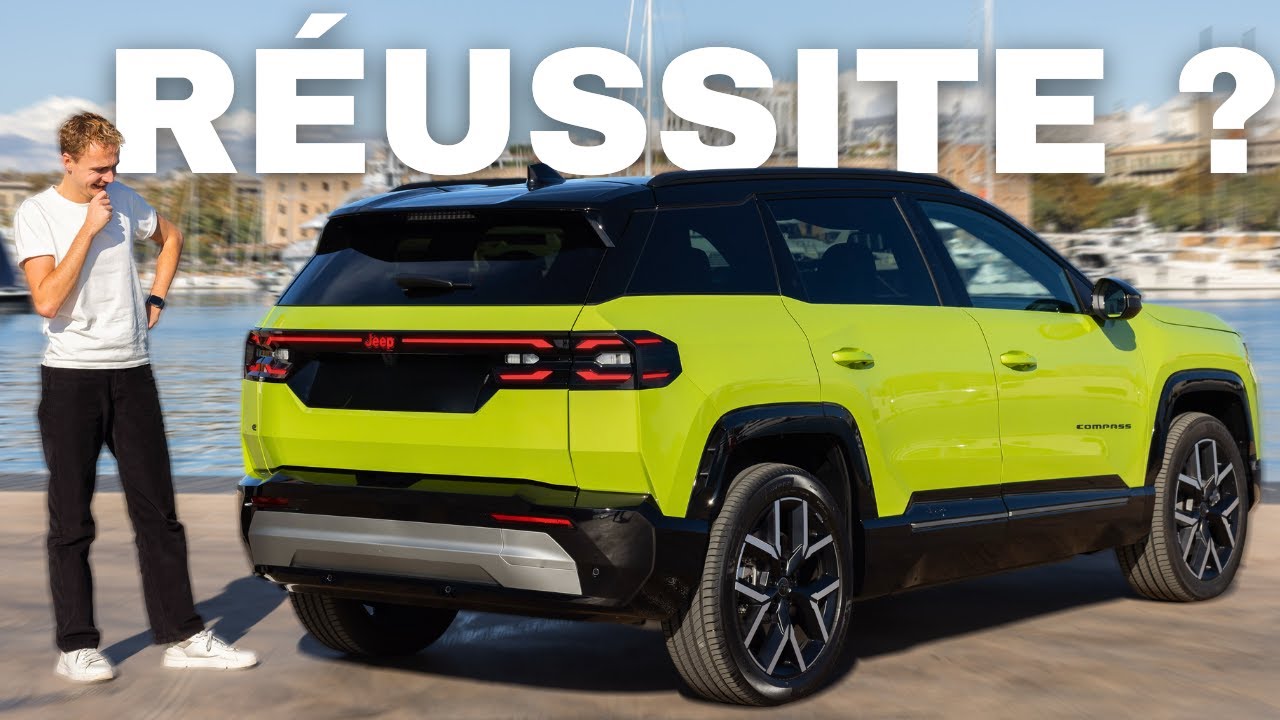 Nouveau Jeep Compass : que vaut la version 100% électrique ?