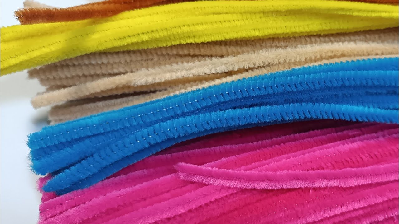 DIY How To Make Chenille Wire Valentine's Day Gifts