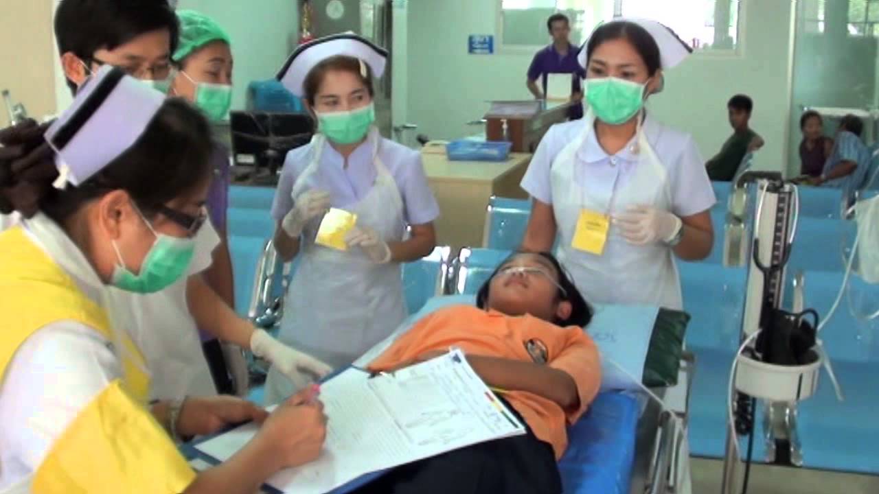ซ้อมแผนอุบัติเหตุหมู่ปี58 (รพ.ทองผาภูมิ)