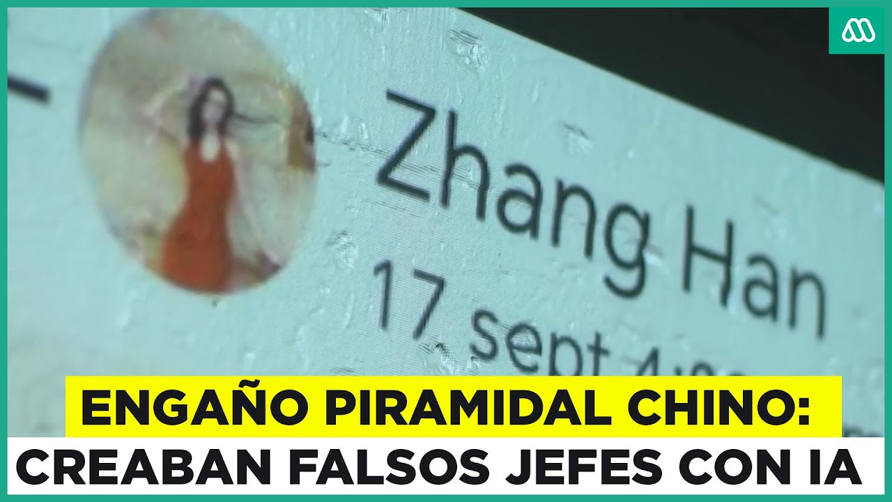 Denuncian engaño piramidal chino: creaban jefes con IA