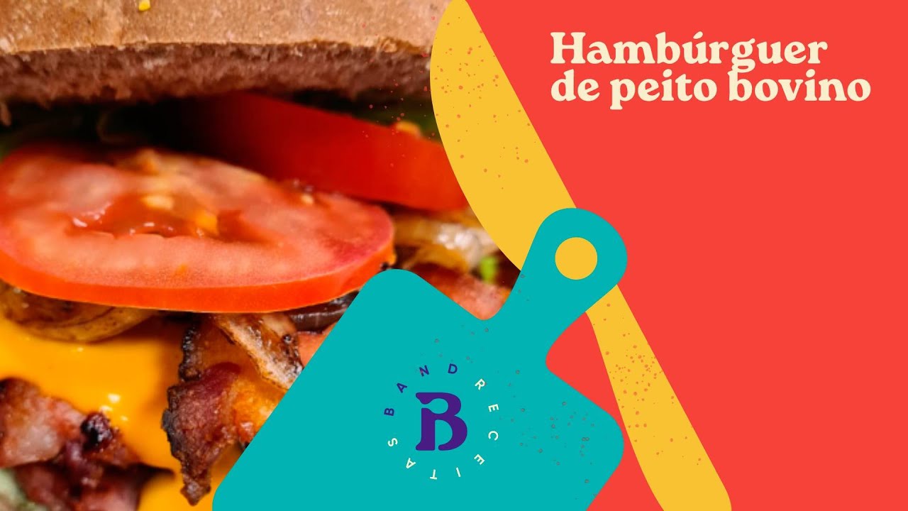 Hambúrguer de peito bovino leva molho barbecue e maionese de bacon | Edu Guedes | The Chef