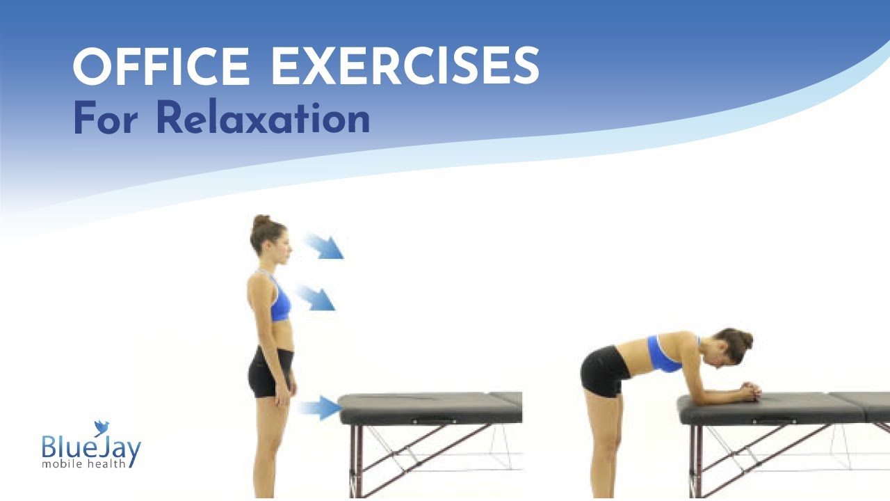 Paraspinal Relaxation On Forearms In Standing | Office Exercises For Relaxation