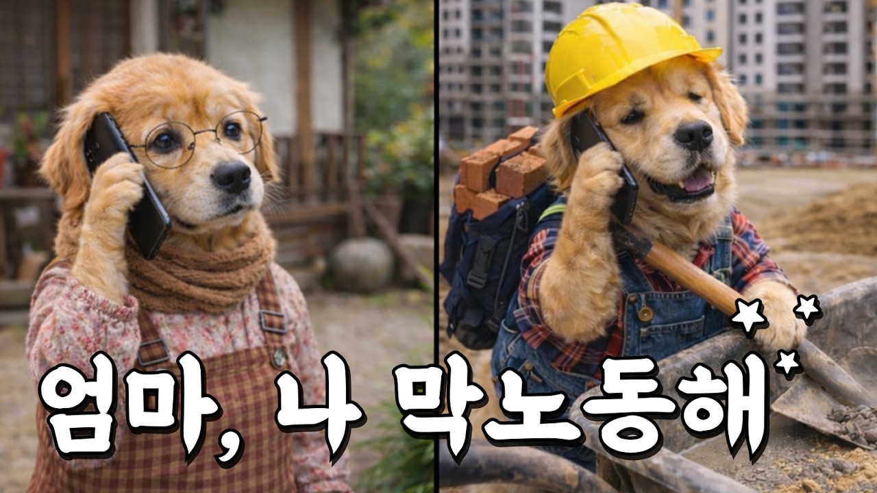 엄마… 나 막노동해. 돈 벌기가 이렇게 힘든 줄 몰랐어