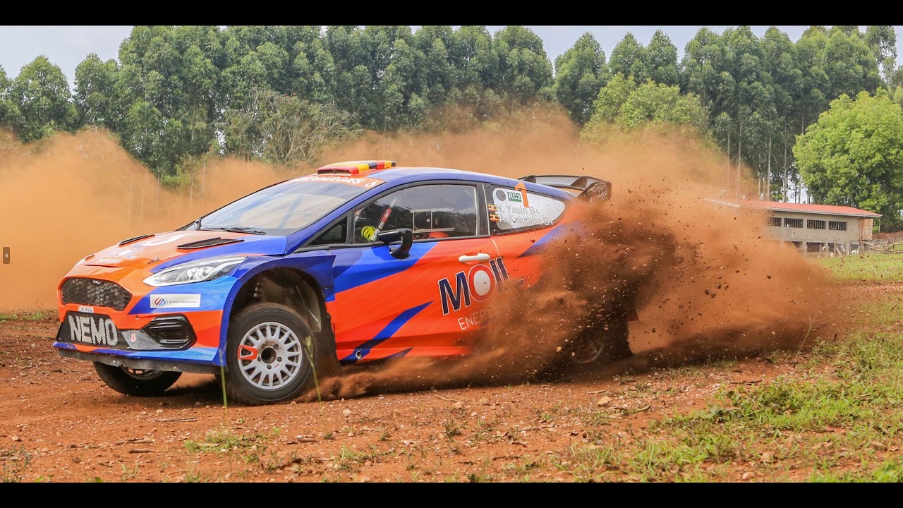 Yasin Nasser Training at Mityana Race track |preparations for WRC safari Rally