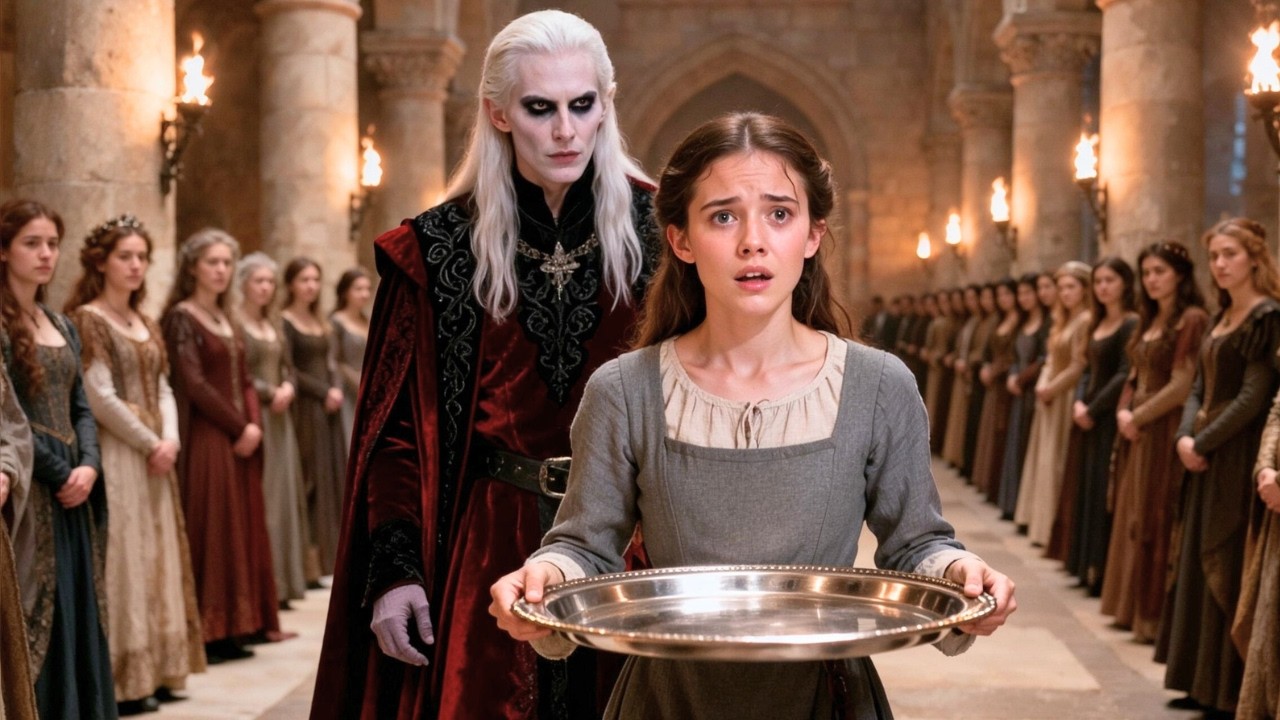 100 Princesses Offer Their Blood to the Vampire King — But He Chooses the Poor Waitress