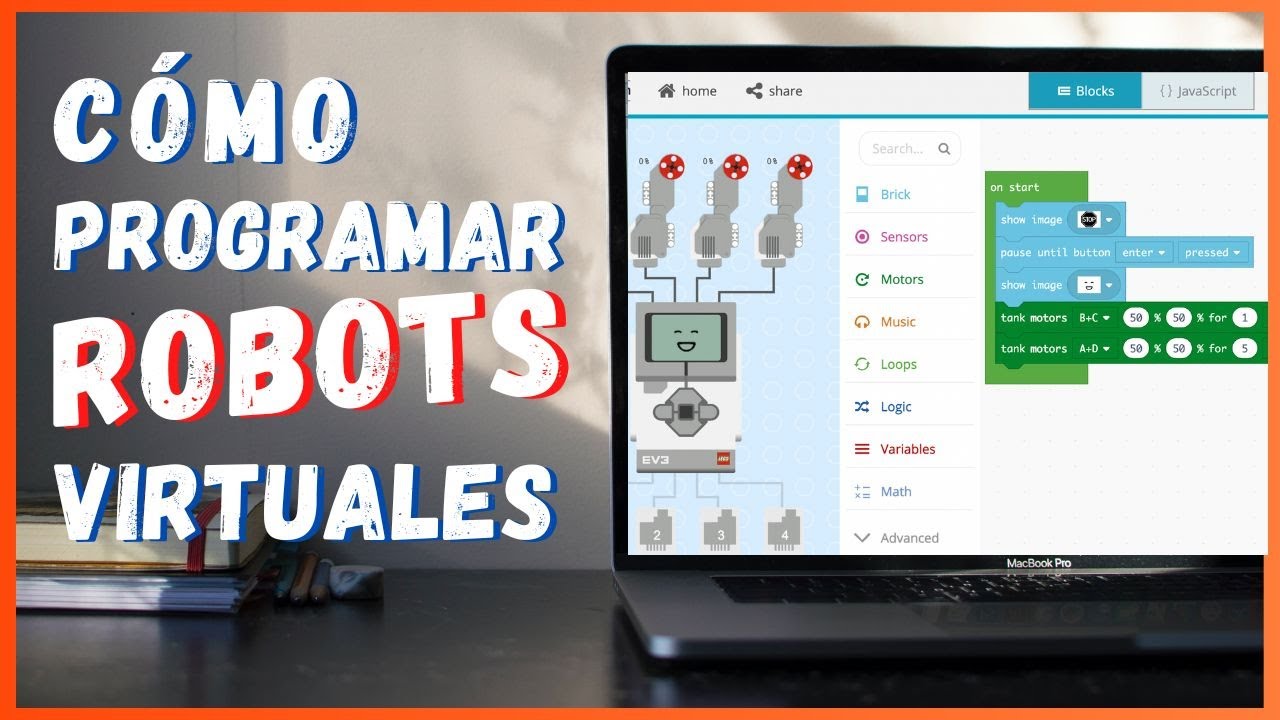 Cómo PROGRAMAR un ROBOT VIRTUAL 🤖