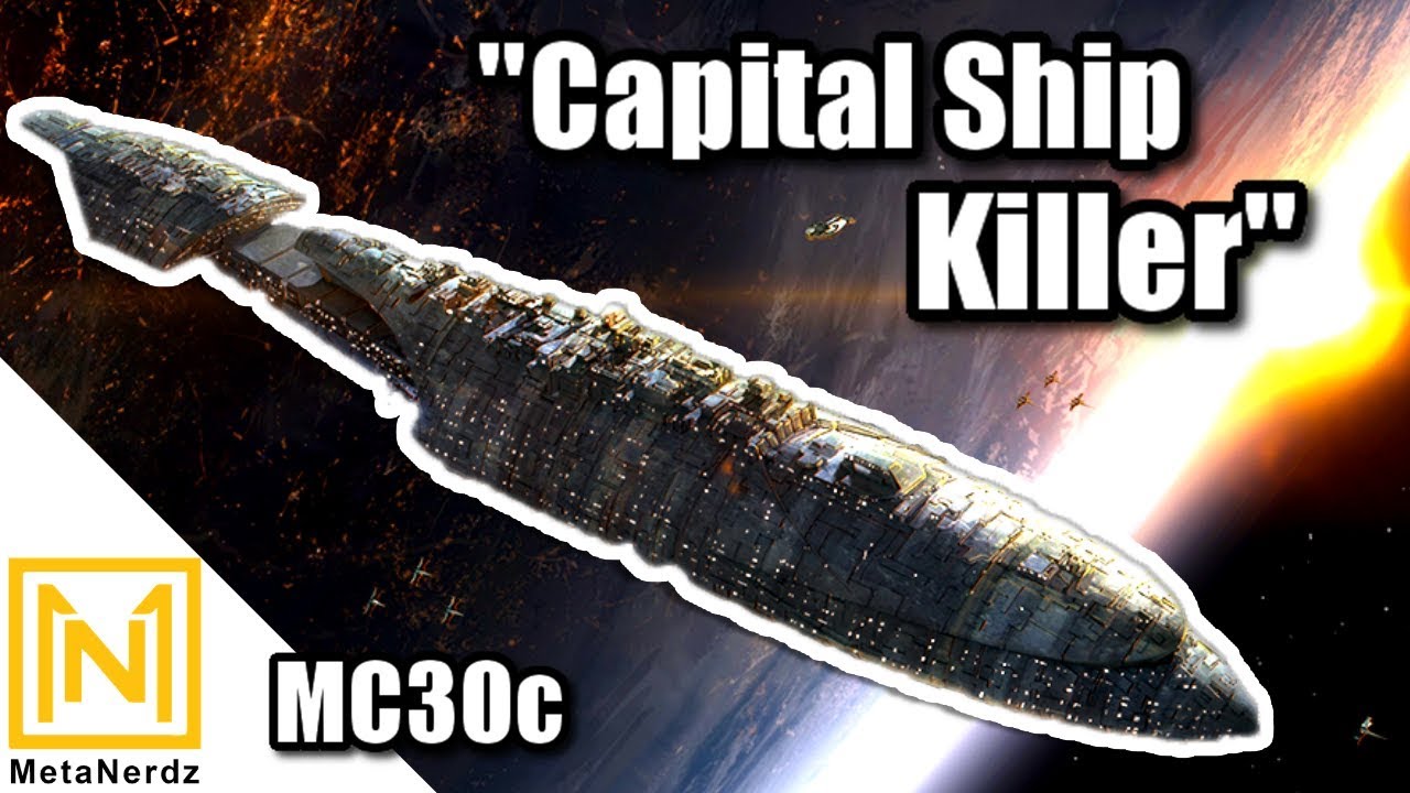 Почему имперские звёздные разрушители боялись фрегата MC30c — Mon Calamari — Star Wars Capital Ships