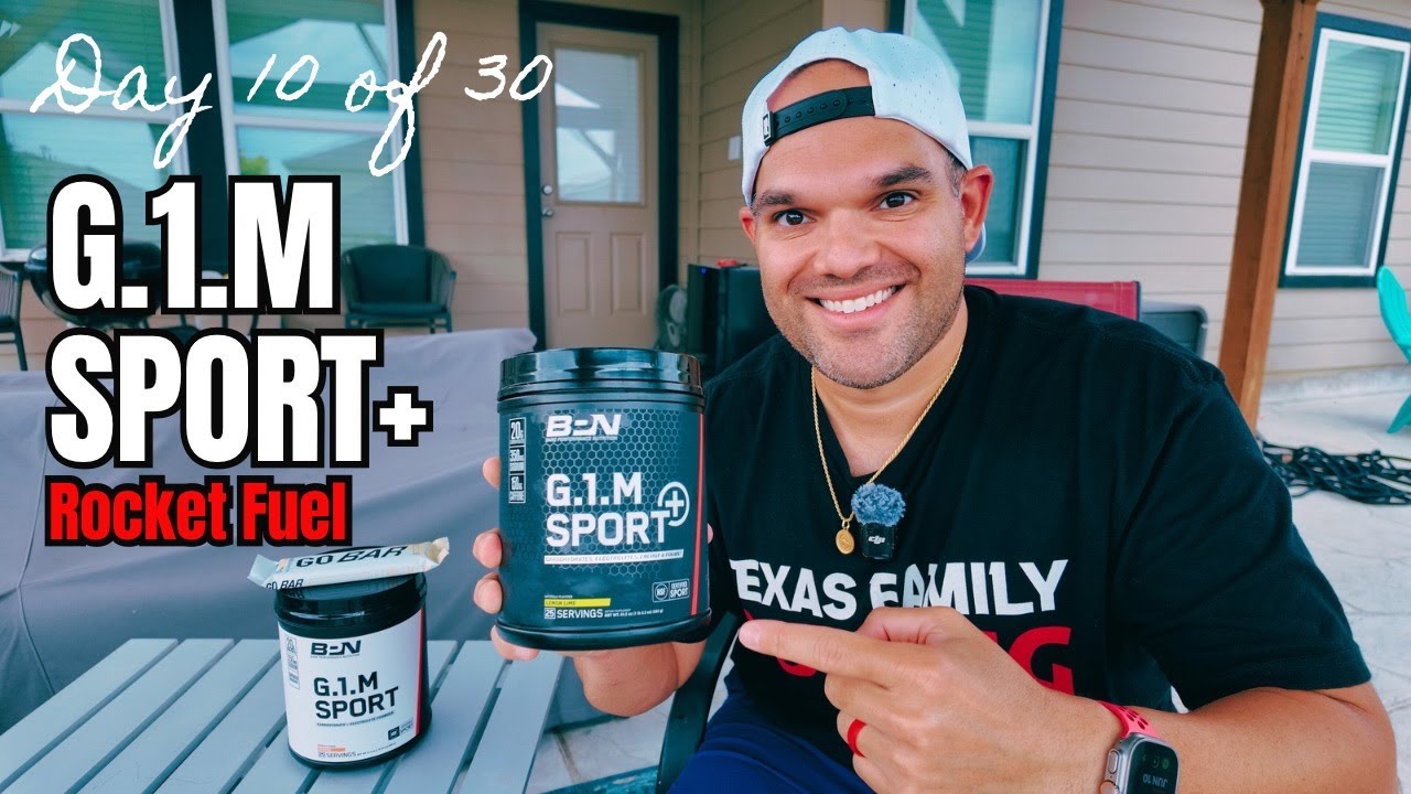 Review of THE NEW G.1.M Sport + aka Running Rocket Fuel!