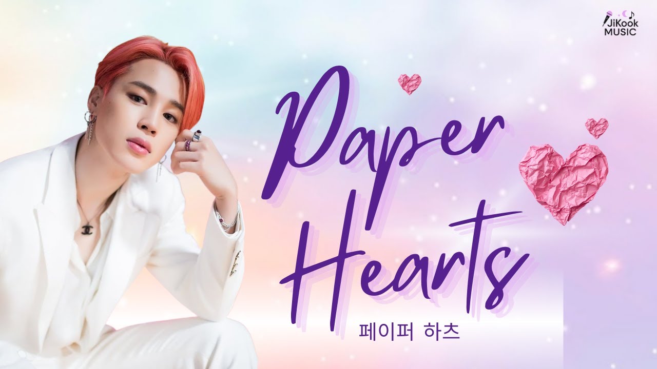 지민 BTS Jimin - Paper Hearts (BTS JiKook Fan-Made Music)