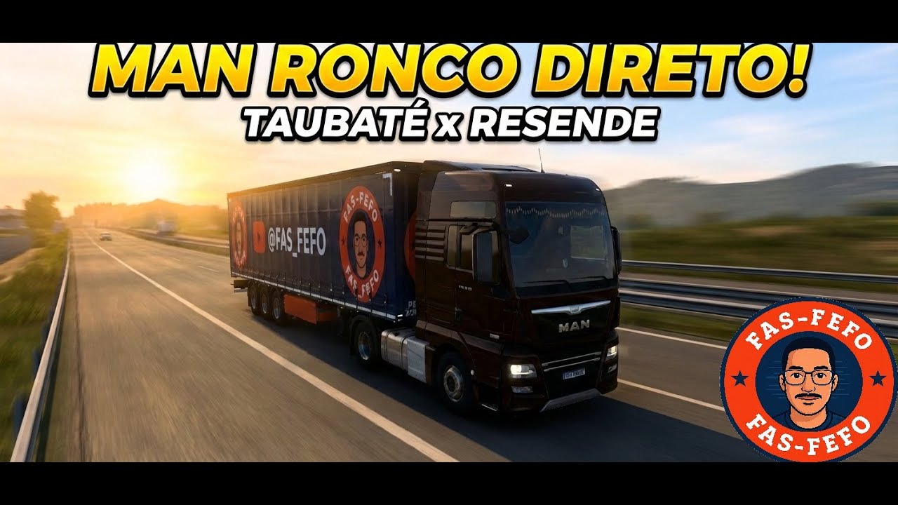 DE MAN QUALIFICADO NA DUTRA! ATENDENDO PEDIDO ENTRE TAUBATÉ E RESENDE - ETS2 (MAPA EAA)