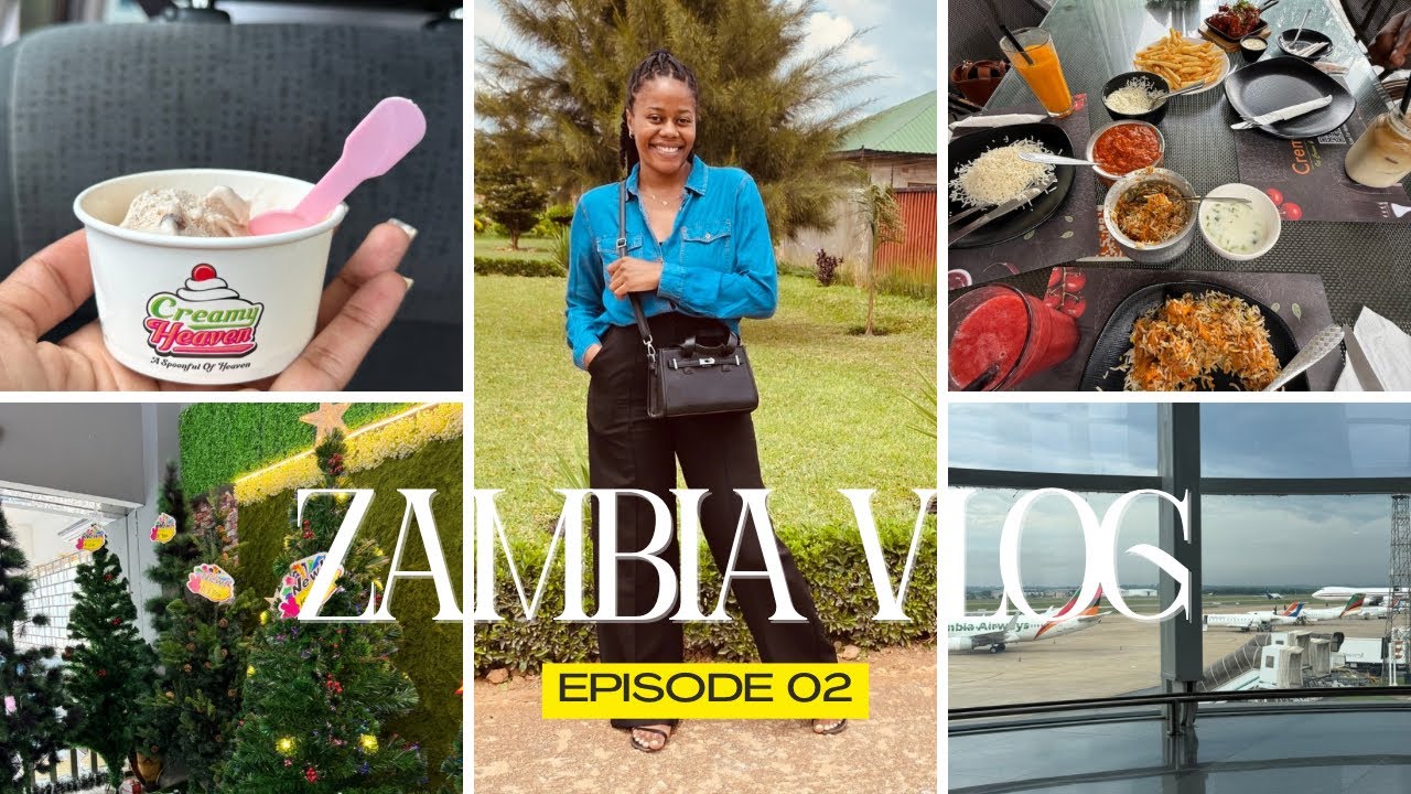 Zambia | Cremosa Restaurant-Lebanese and Indian Food | Furniture Shopping, Flying Back to Zimbabwe 