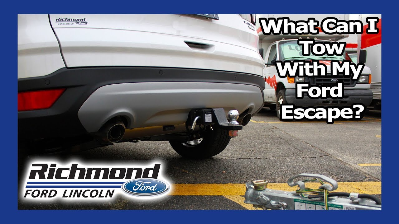 Ford Escape: Towing With Your Crossover