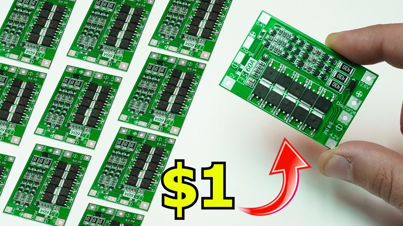$1 Amazing 3S BMS Module is IMPRESSIVE? 18650 battery