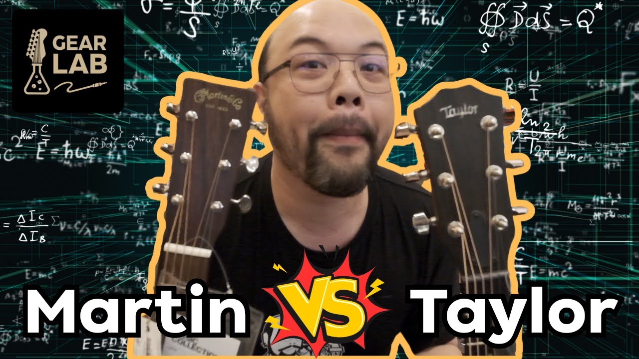 Martin กับ Taylor สเป็คเดียวกัน เสียงต่างกันยังไง? #GearLab