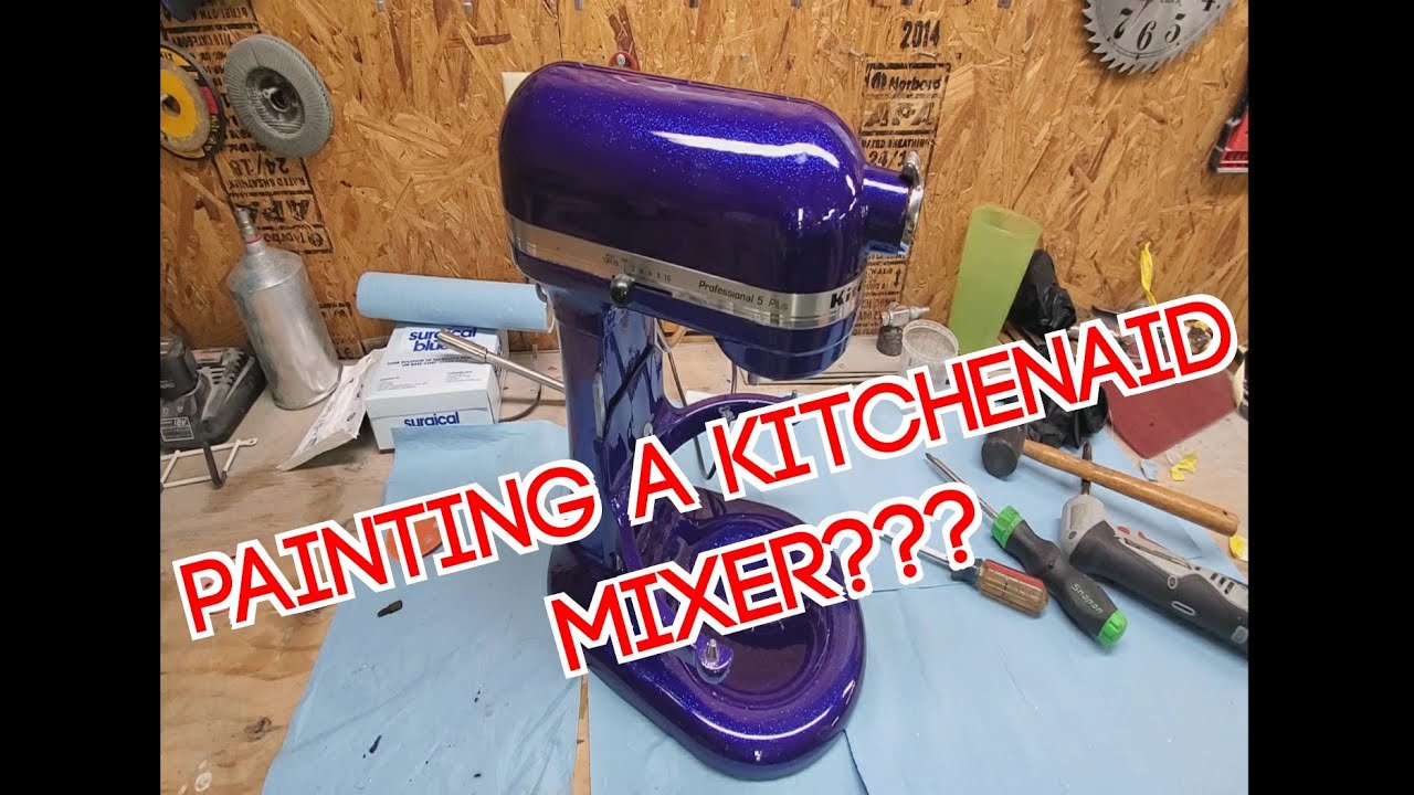 Правильная покраска миксера KitchenAid
