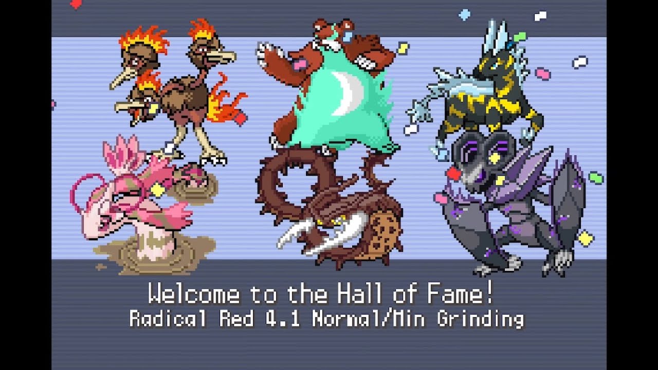 Radical Red 4.1 Sevii Mono Region (Elite 4 and Champion)