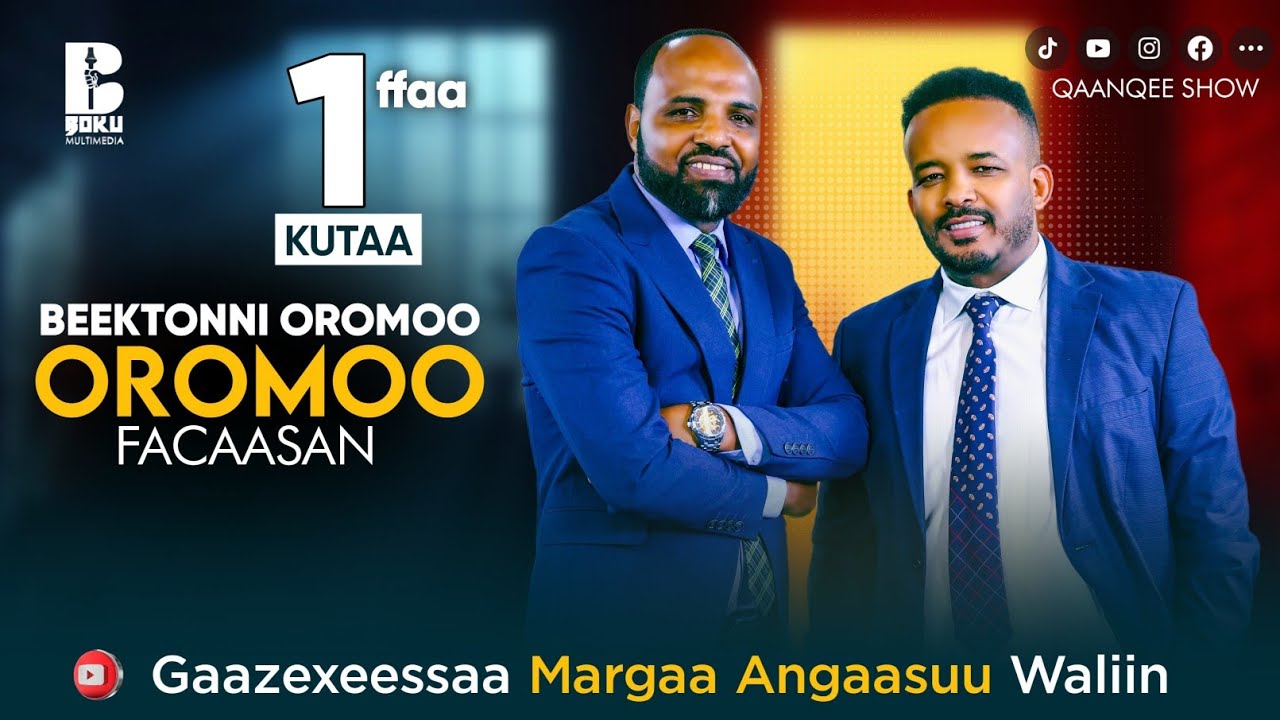 Beektonni  Oromoo, Oromoo Facaasan.  kutaa 1ffaa