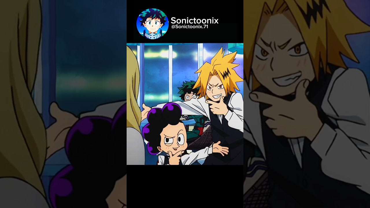 [AMV] Kaminari & Mineta freak out over Melissa 🤯😍 #myheroacademia #bnha #mha #amv #deku #melissa