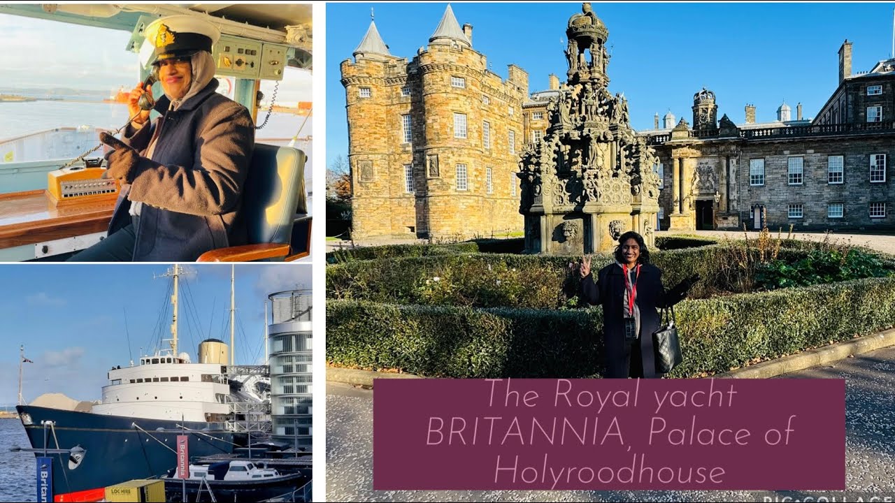 @Scotland Palace of Holyroodhouse,Royal yacht BRITANNIA@ Scotland👌#youtubevideos#videos#fyppage#fyp